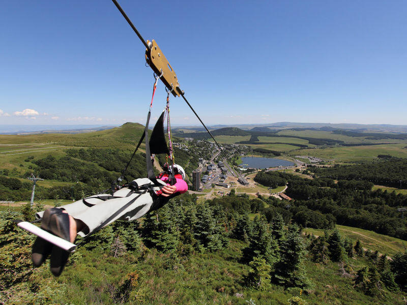 tyrolienne superbesse auvergne