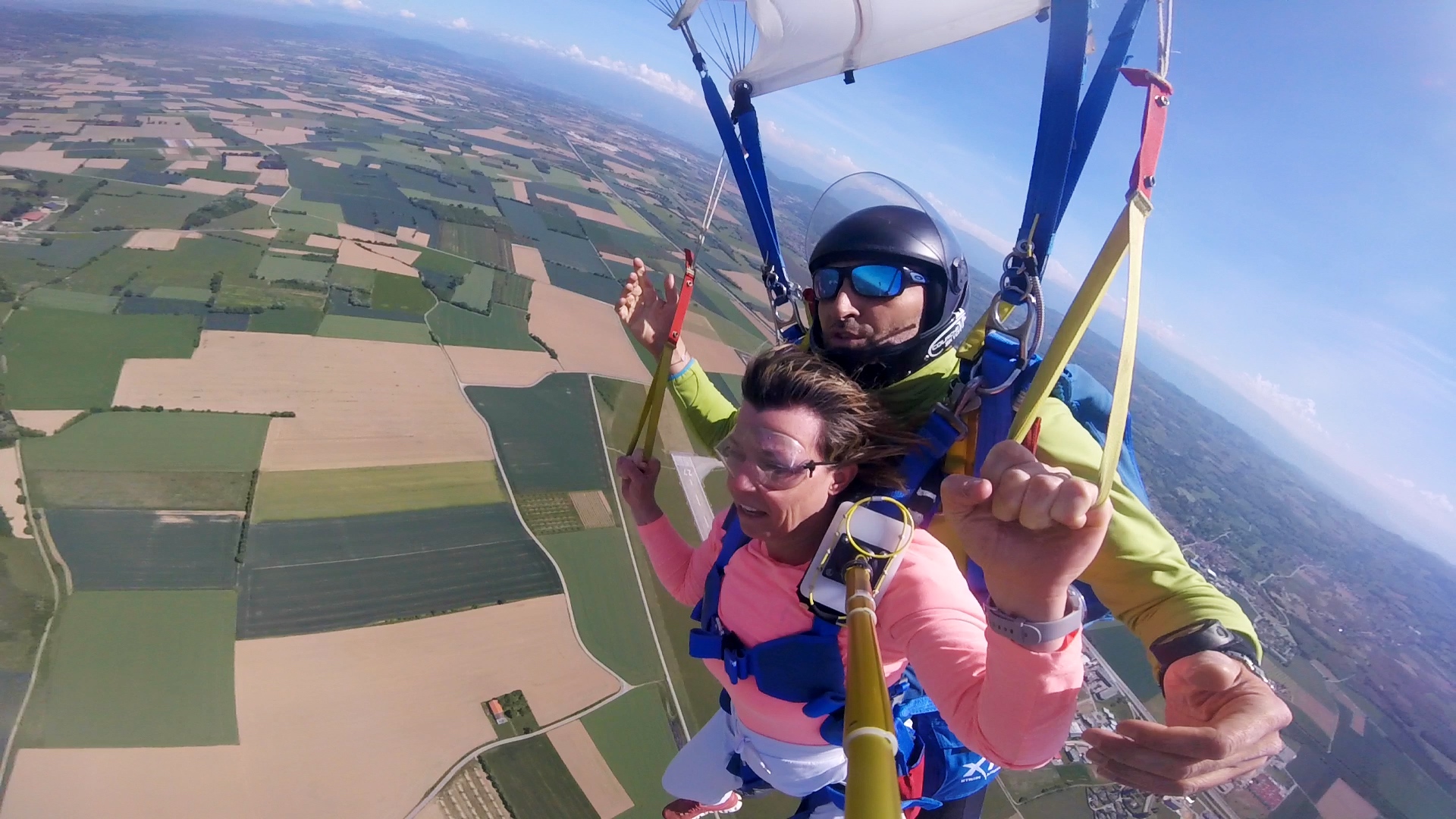 saut en rose