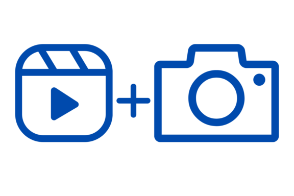 Option vidéo + photos